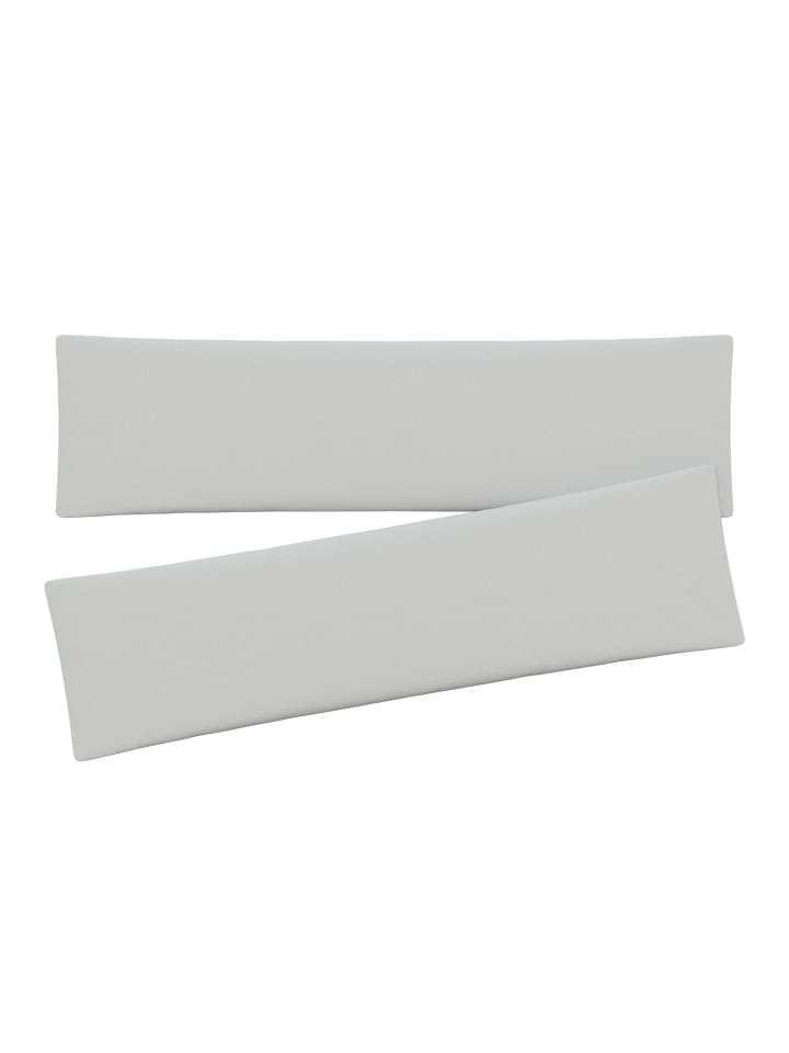 GMD Living 2er Set Jersey Kissenhüllen JESBERG in Farbe Silber günstig kaufen