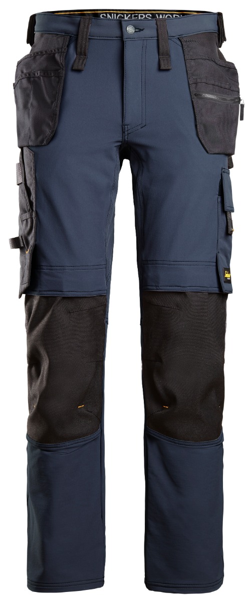 Pracovné nohavice Snickers Workwear 6271 Full Stretch s vreckami na puzdre