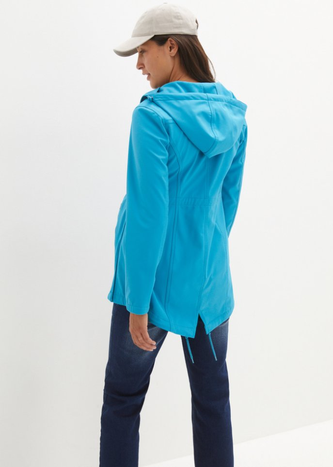 Softshell-Tragejacke / Umstandsjacke, weitenregulierbar