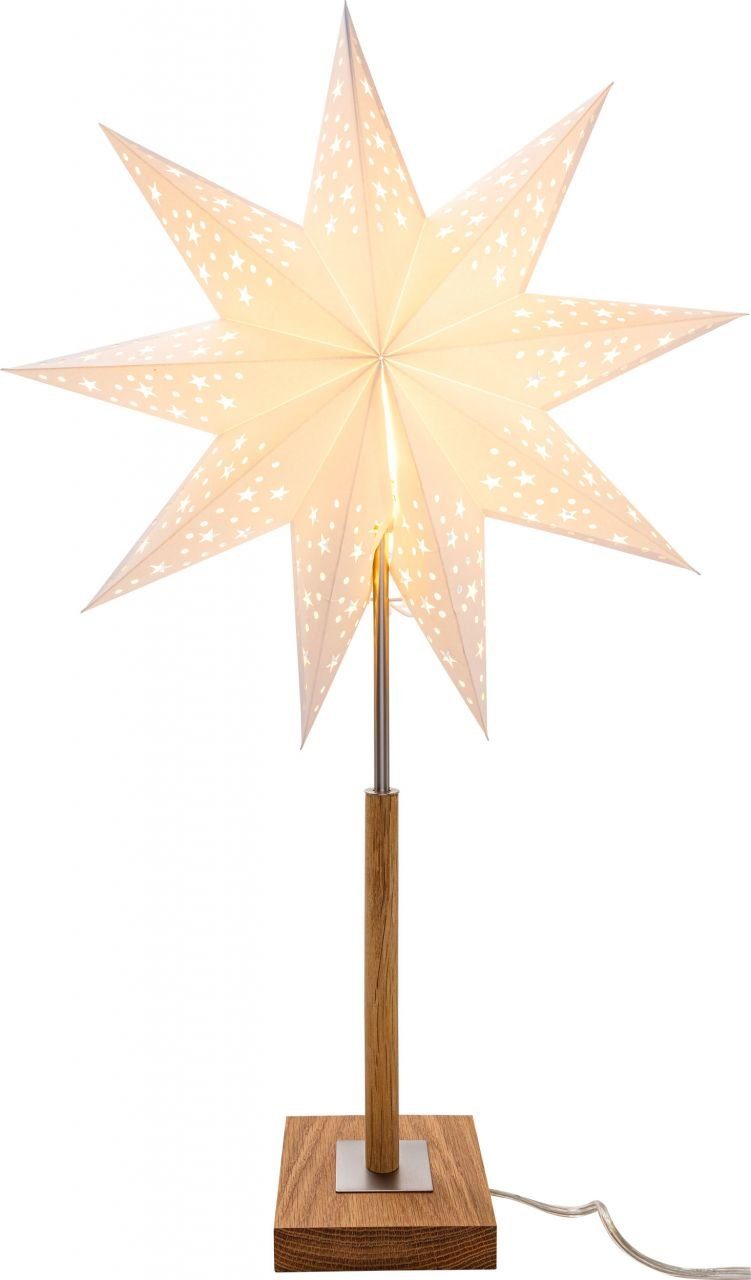 Markslöjd Dekofigur Markslöjd Papierstern Solvalla weiß, Ø 40 cm