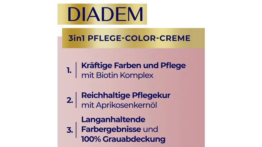 DIADEM 3in1 Pflege-Color-Creme 703 - platinblond