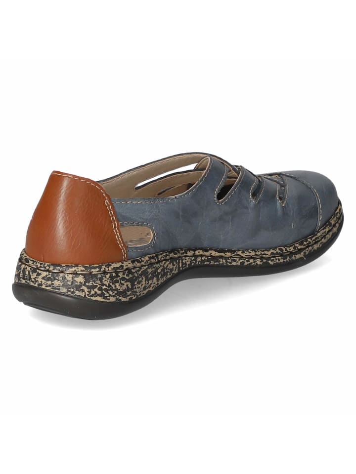 rieker Slipper in Blau günstig kaufen