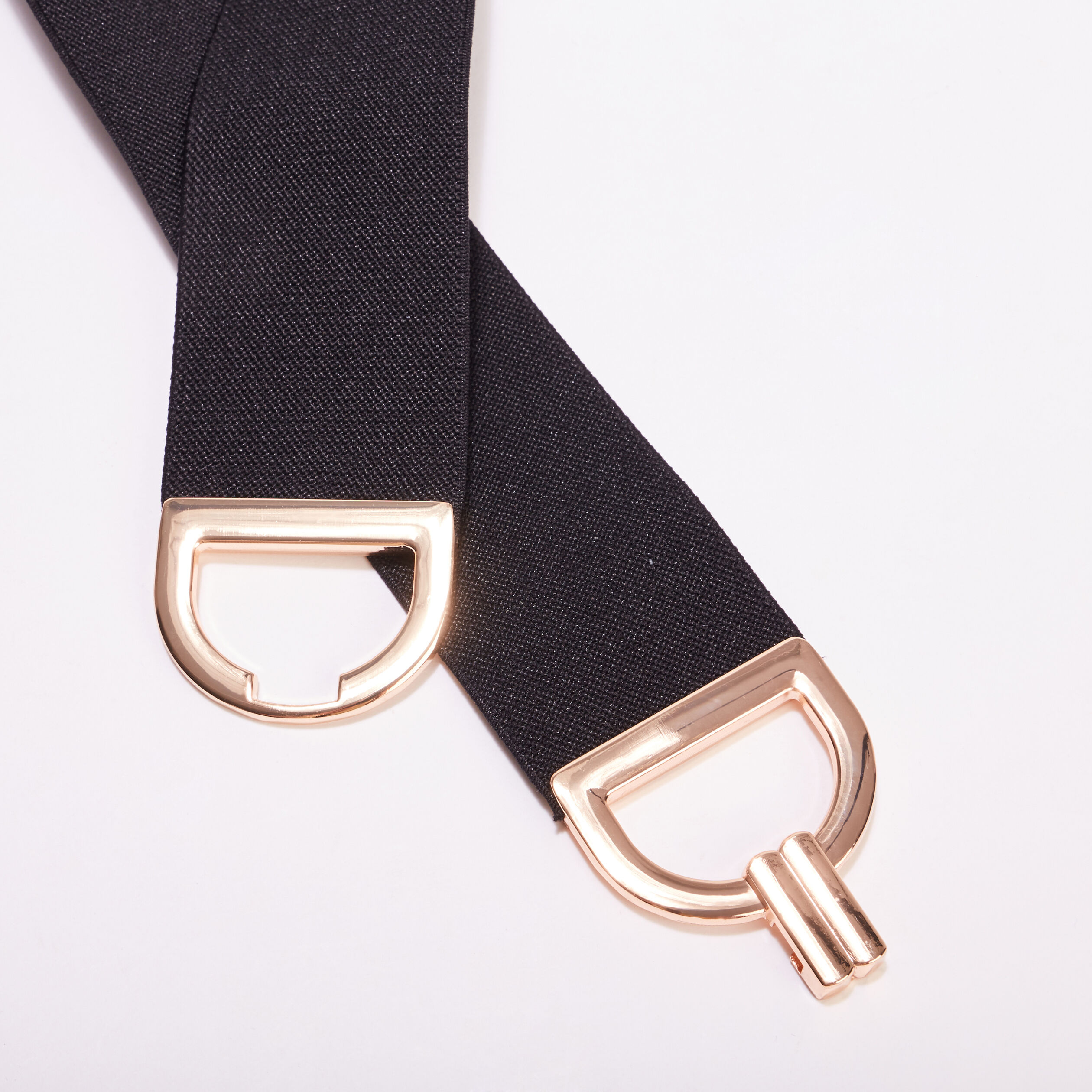 Ceinture élastiquée boucle noir femme | Cache Cache