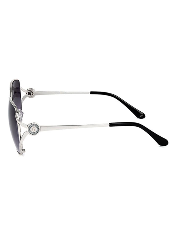 Guess Damen-Sonnenbrille in Dunkelblau/ Silber günstig kaufen 61