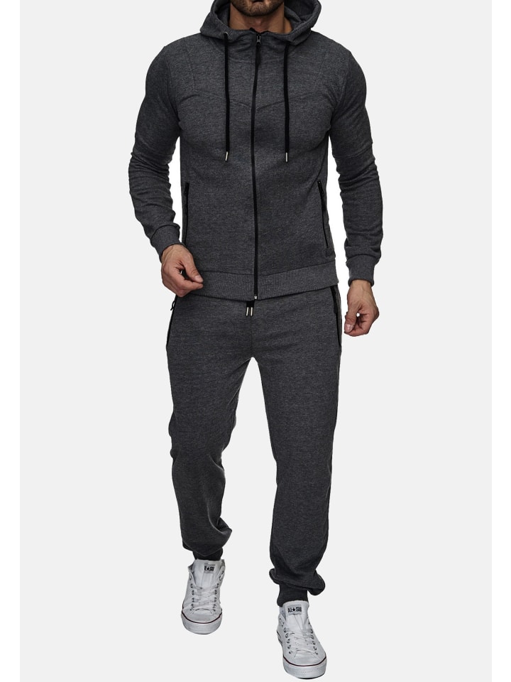 RESLAD Trainingsanzug Basic Set in grau günstig kaufen