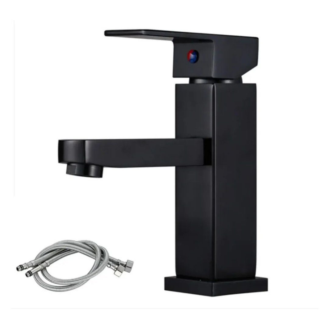 Lamon Waschtischarmatur Wasserhahn Bad Wasserfall Waschtischarmatur Einhebelmischer Kaltwasser Warmwasser Mischbatterie