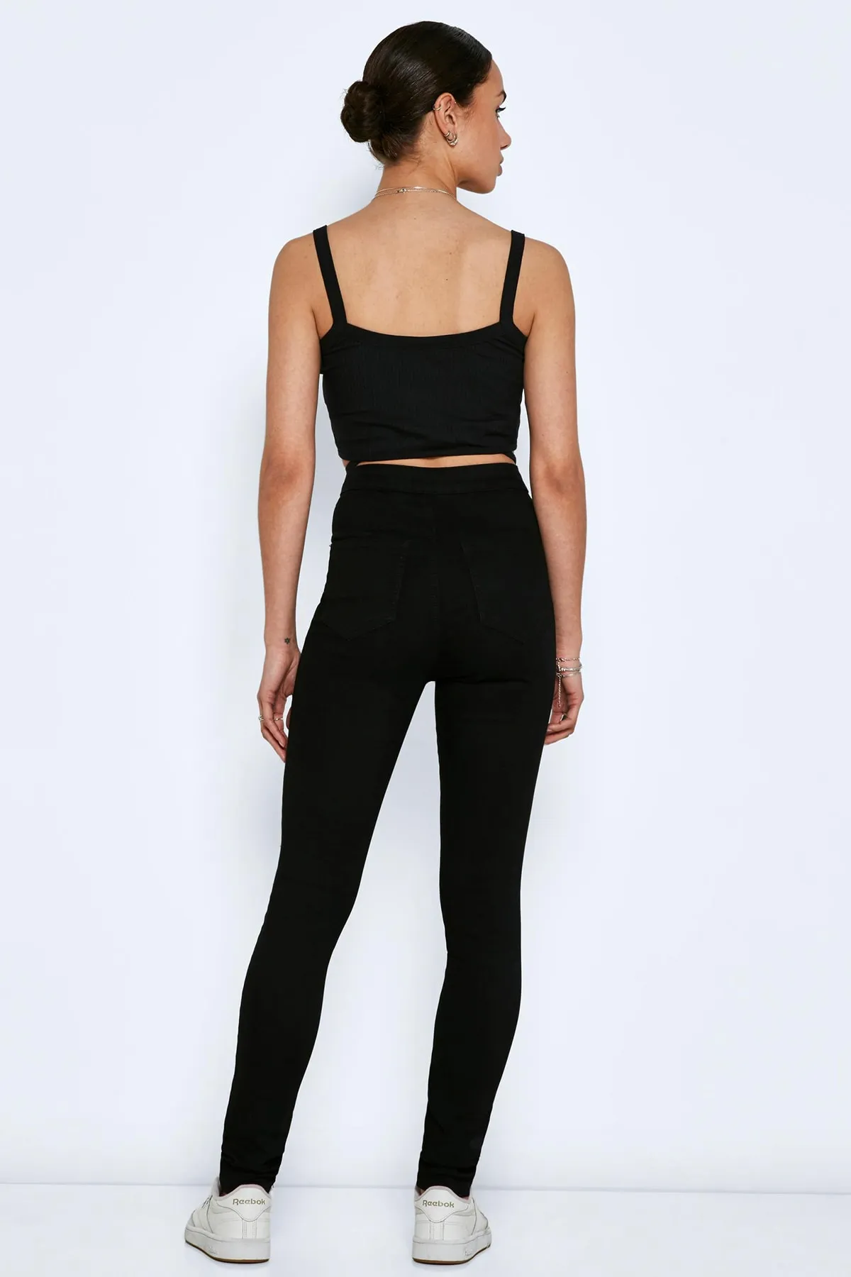 Noisy May  Jeans - Schwarz - Wide Leg