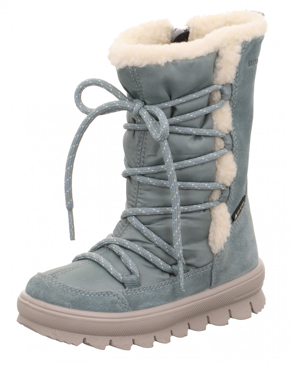 FLAVIA - Hellgrün Stiefel mit Reißverschluss