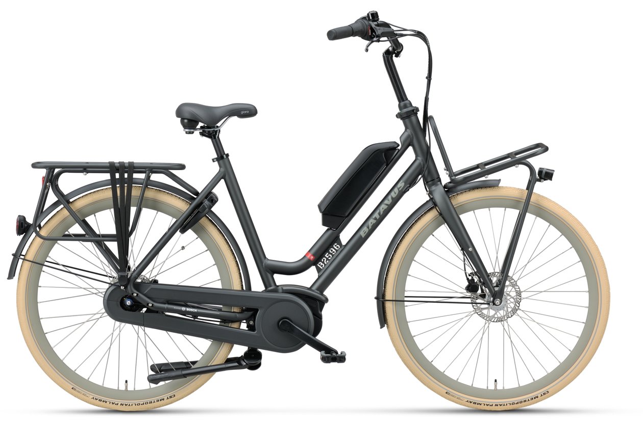 Batavus Quip E-go Extra Cargo Plus - 500 Wh - 2023 - 28 Zoll - Doppelrohr