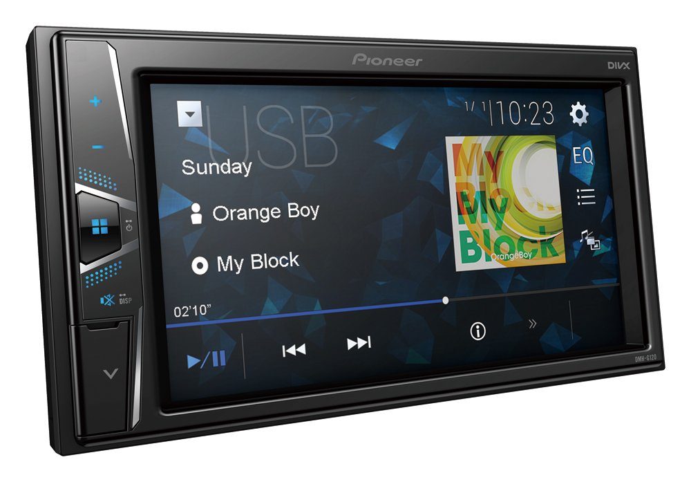 Pioneer DMH-G120 2-DIN Touchscreen Kamera Eingang USB AUX-IN Autoradio