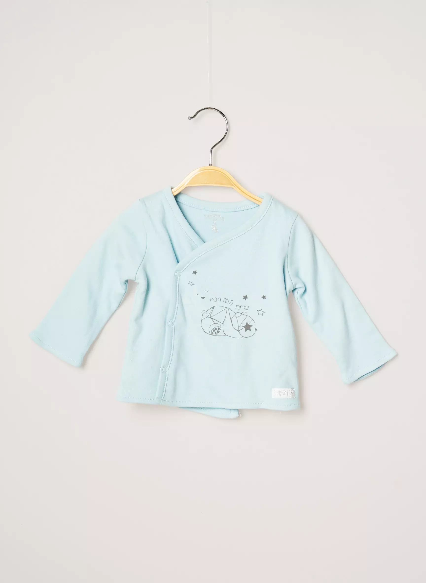 3 Pommes Tshirts Enfant couleur bleu