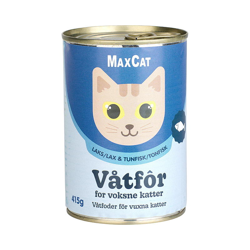 MaxCat Kattemat 415 g Laks/tunfisk i saus MaxCat