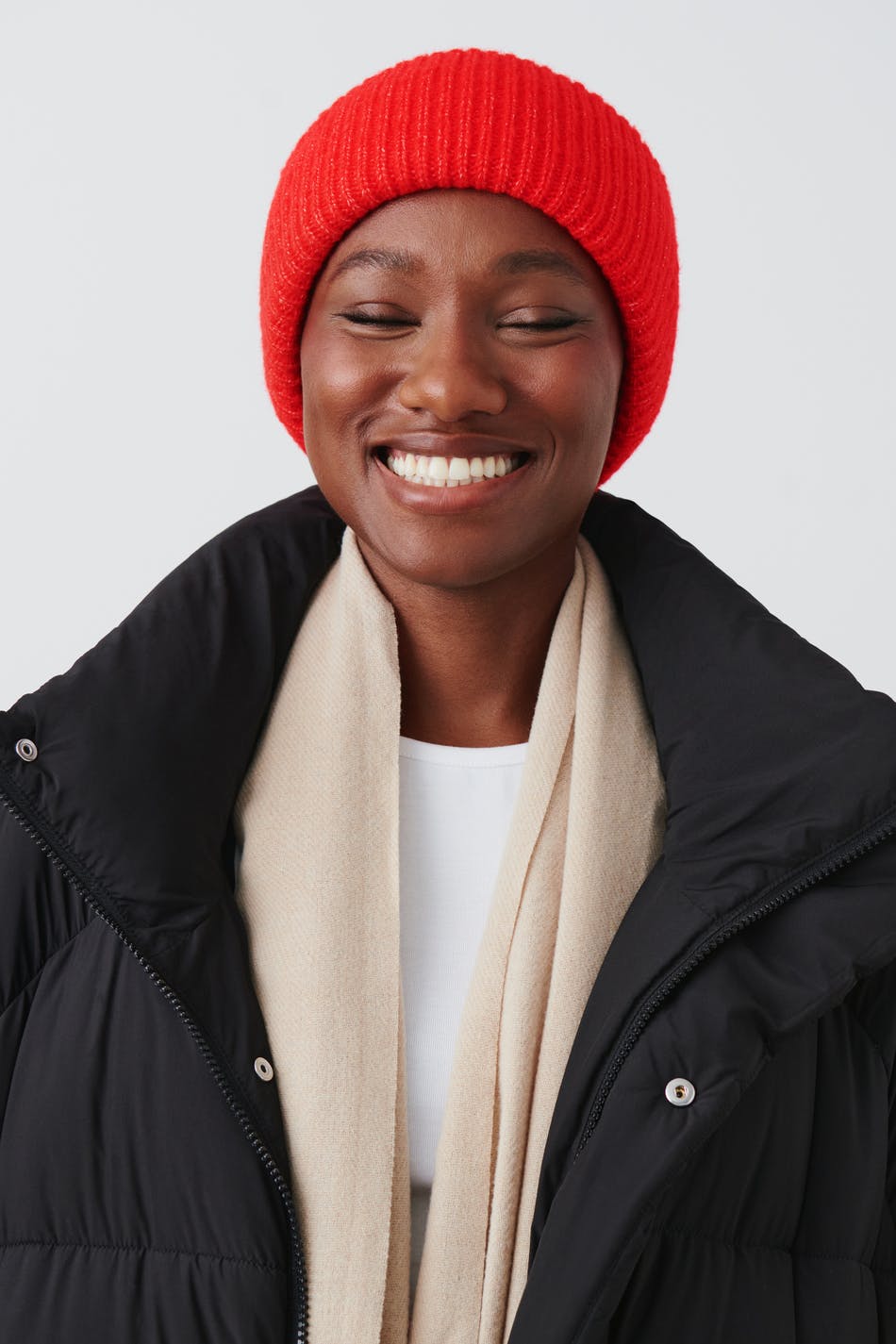 Chunky knitted hat