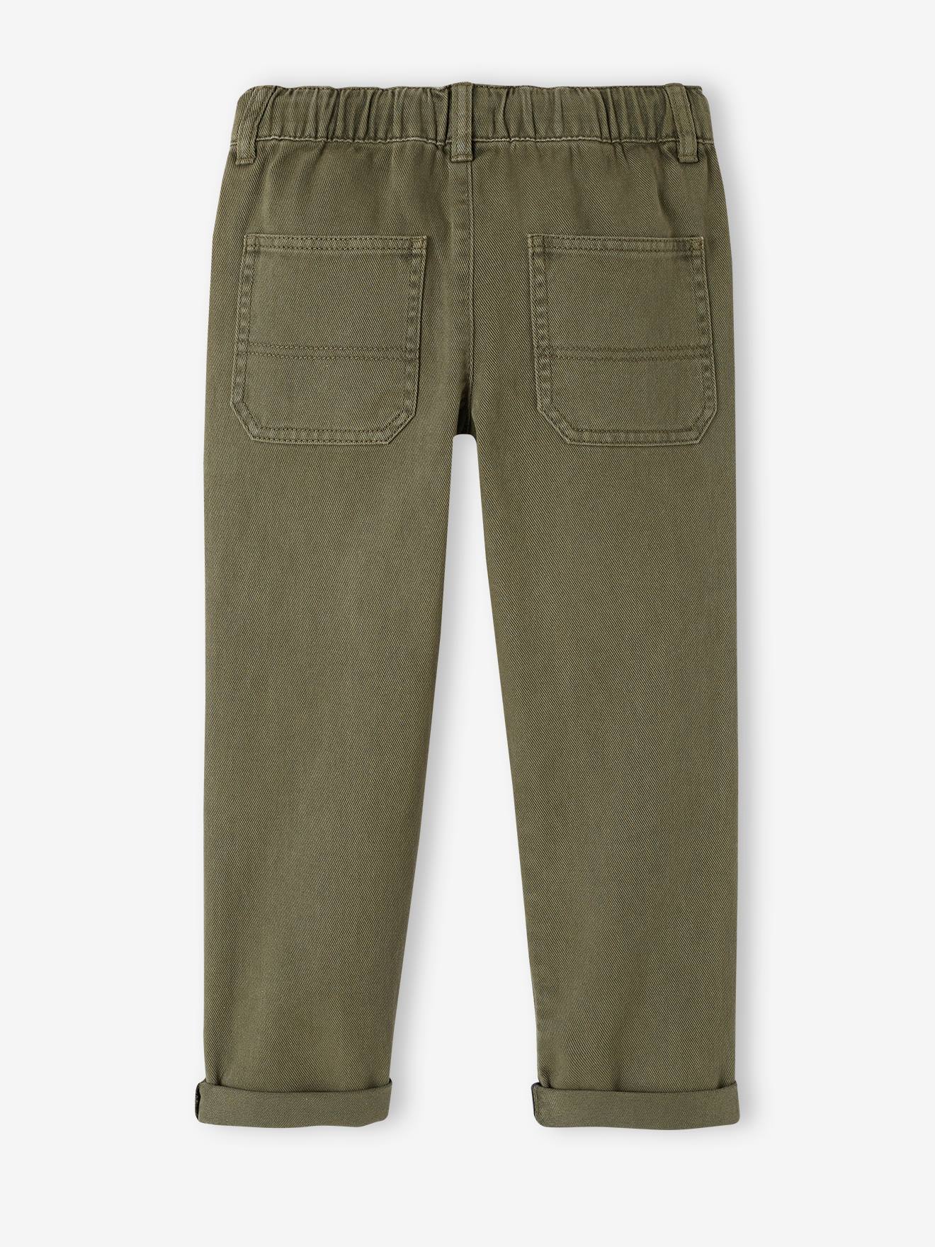 Vertbaudet Jungen Hose mit Schlupfbund Oeko-Tex - camelfarben