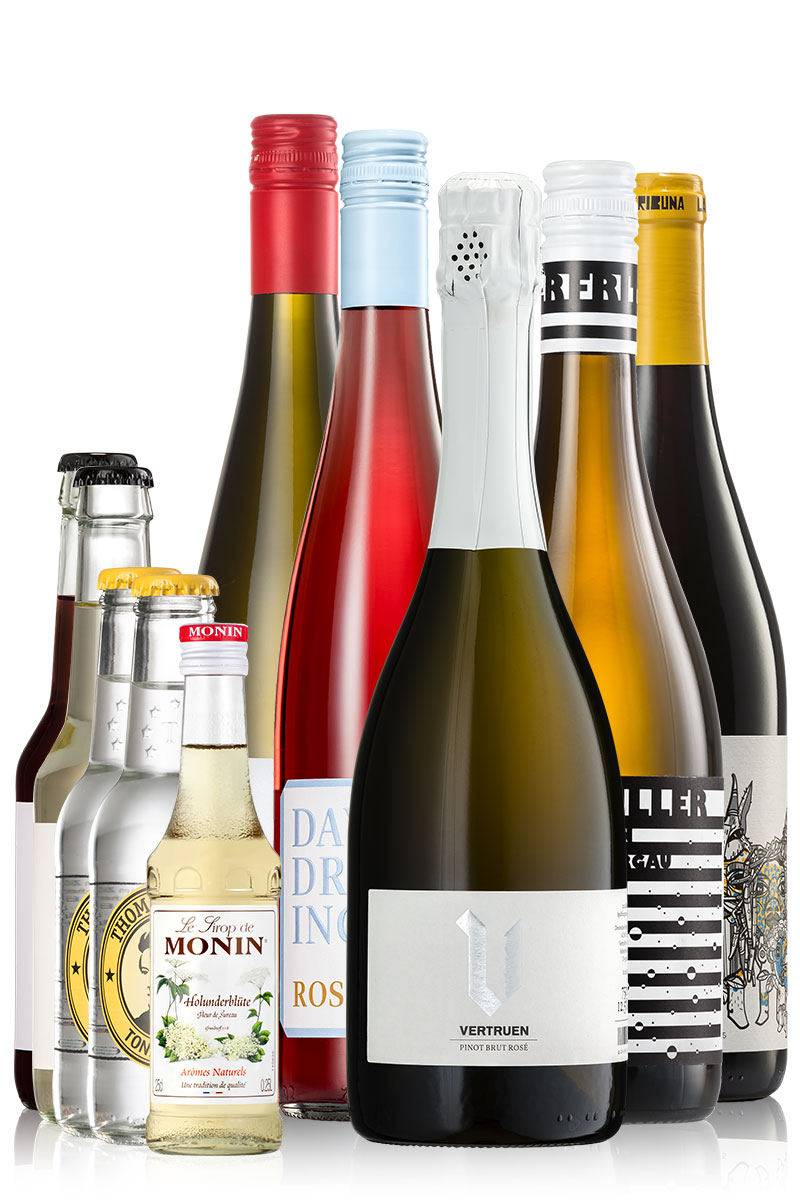 Weinprobe: Wine & Mix Geile Weine Weinpaket