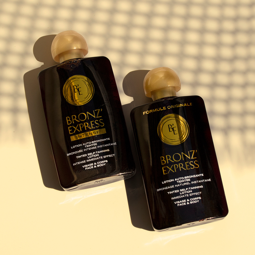 Bronz'express Lotion Auto-Bronzante Teintée Intense Auto-bronzant teinté corps et visage