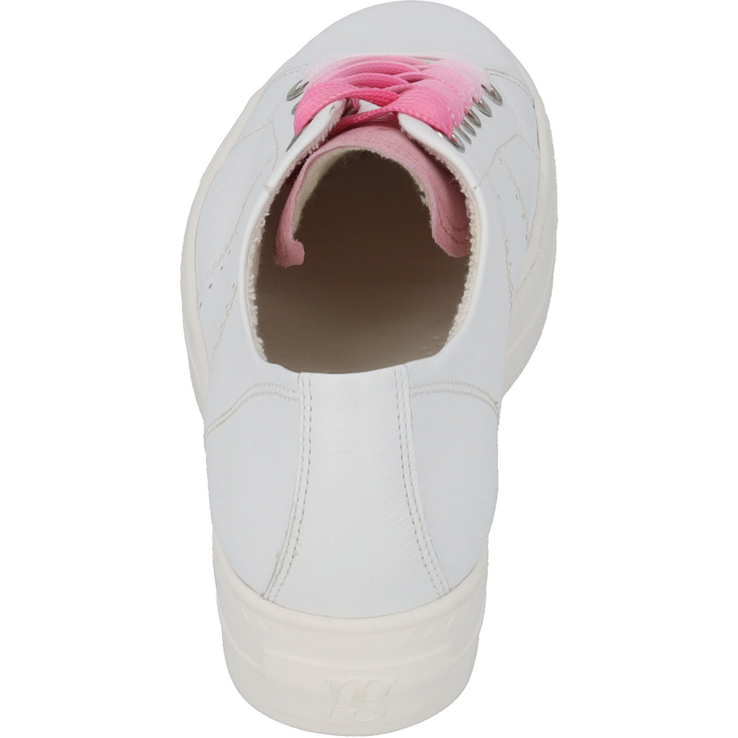 Paul Green 5247, Schnürschuhe, Damen, white/candy