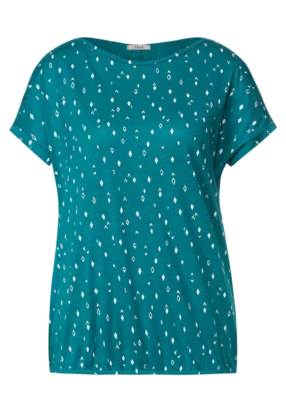 CECIL Shirt mit Schulterschlitz