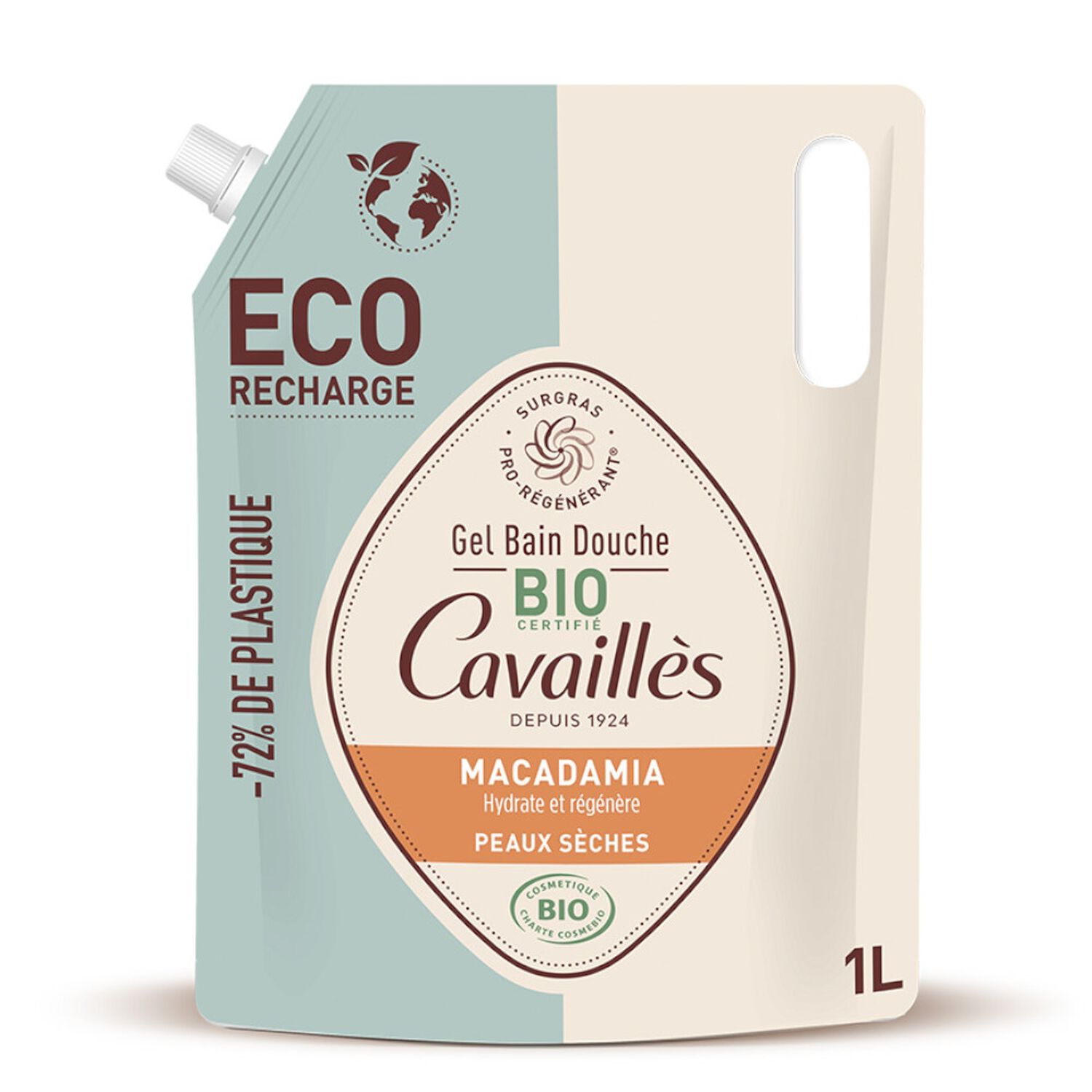 Cavaillès Macadamia Gel Bain Douche