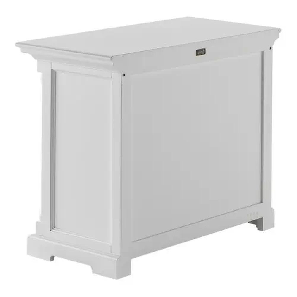 Novasolo Küchenbuffet Provence Verstellbare Regale, Single-Bay Hutch Kabinett