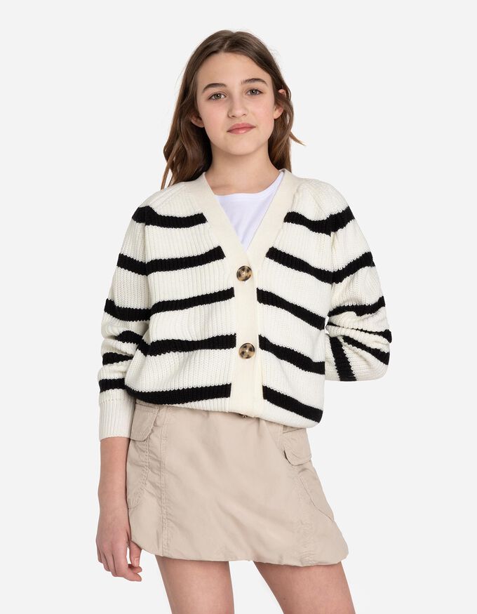 Cardigan - Grobstrick