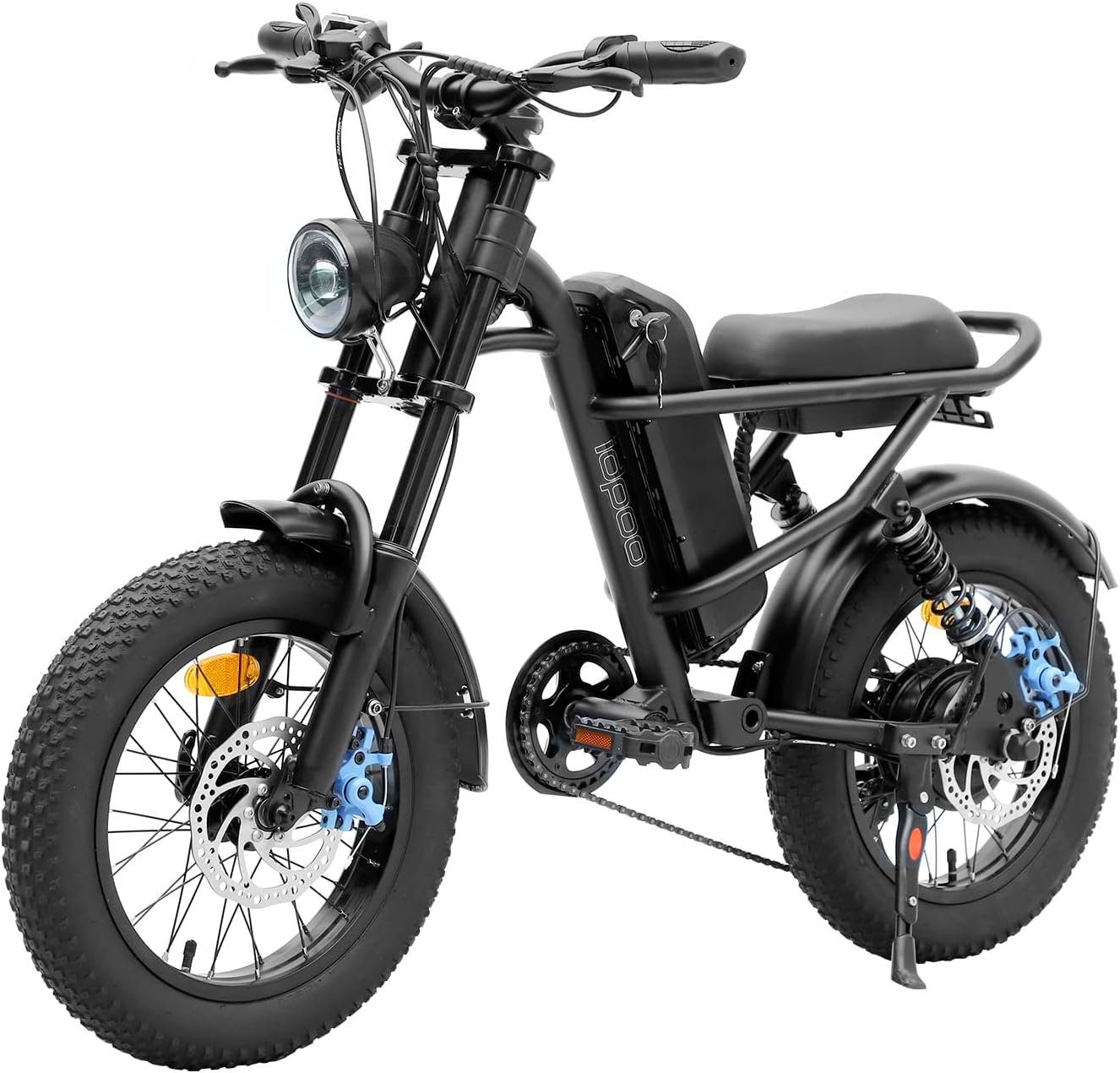 Docrooup E-Bike 16Zoll E-Mountainbike,36V/7.8Ah(280.8Wh), Shimano 6 Gang,max.22 km/h, Heckmotor