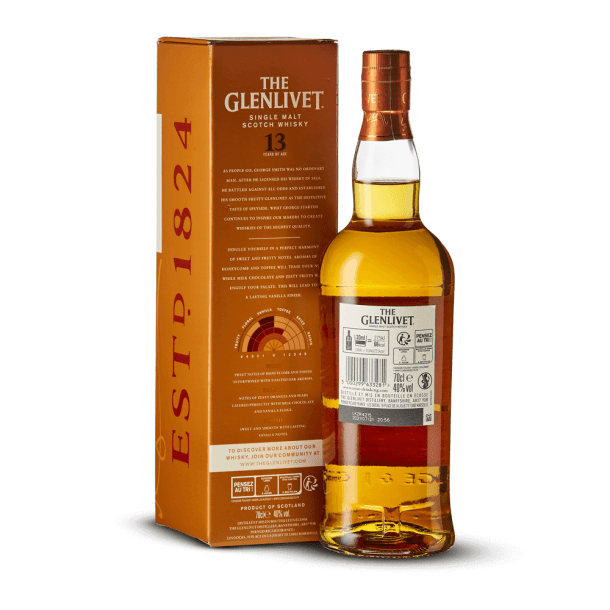 The Glenlivet 13 Ans First Fill 40%