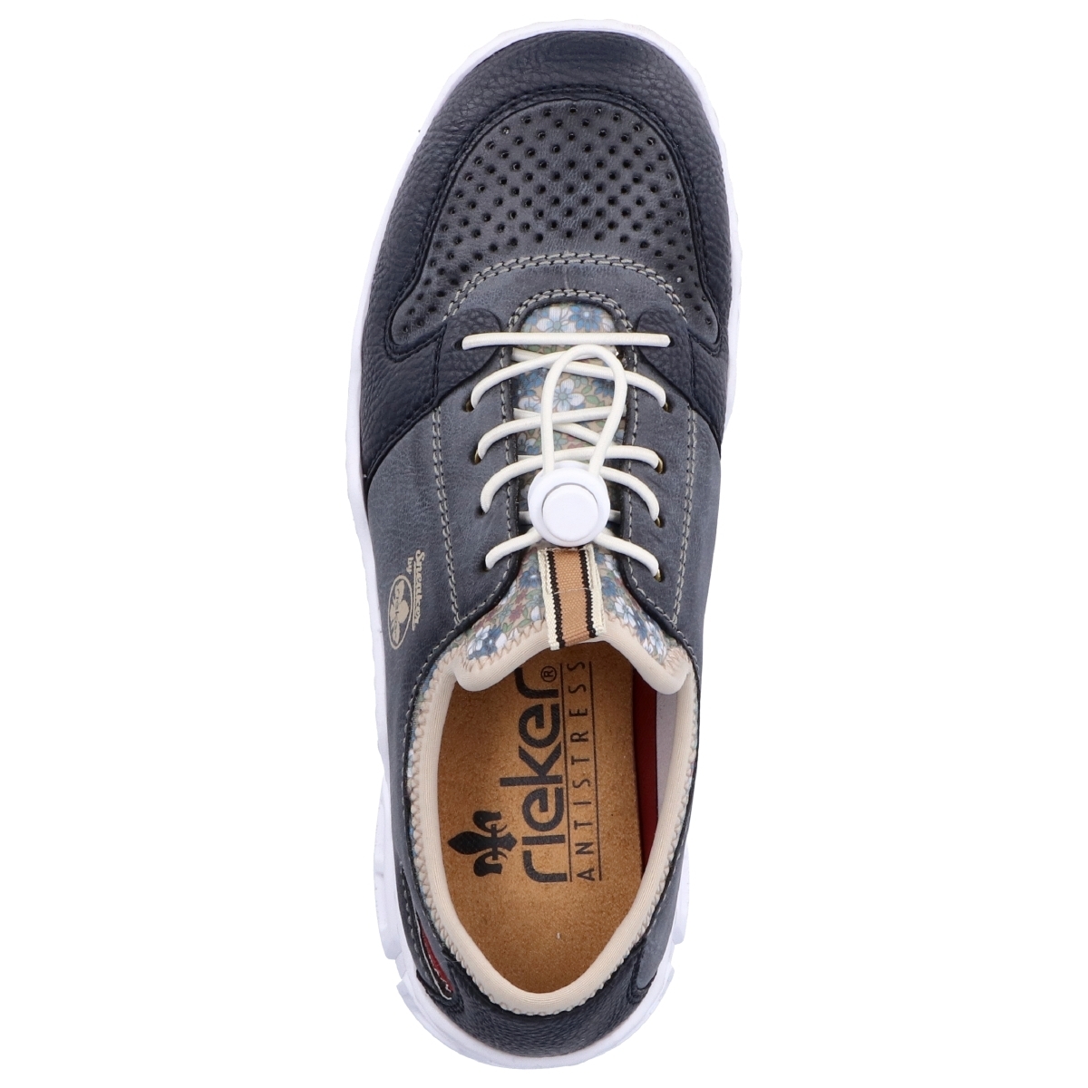 Rieker L0639 Slipper blau