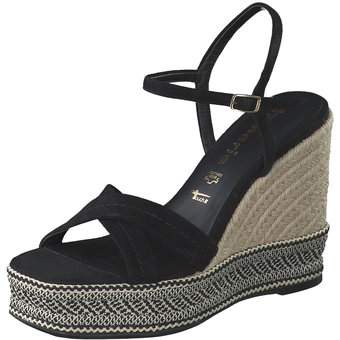 Tamaris Keilsandale in schwarz