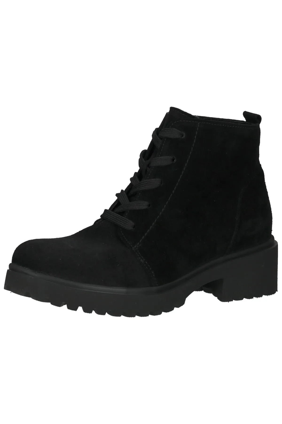 Waldläufer  Stiefelette - Schwarz - Flacher Absatz