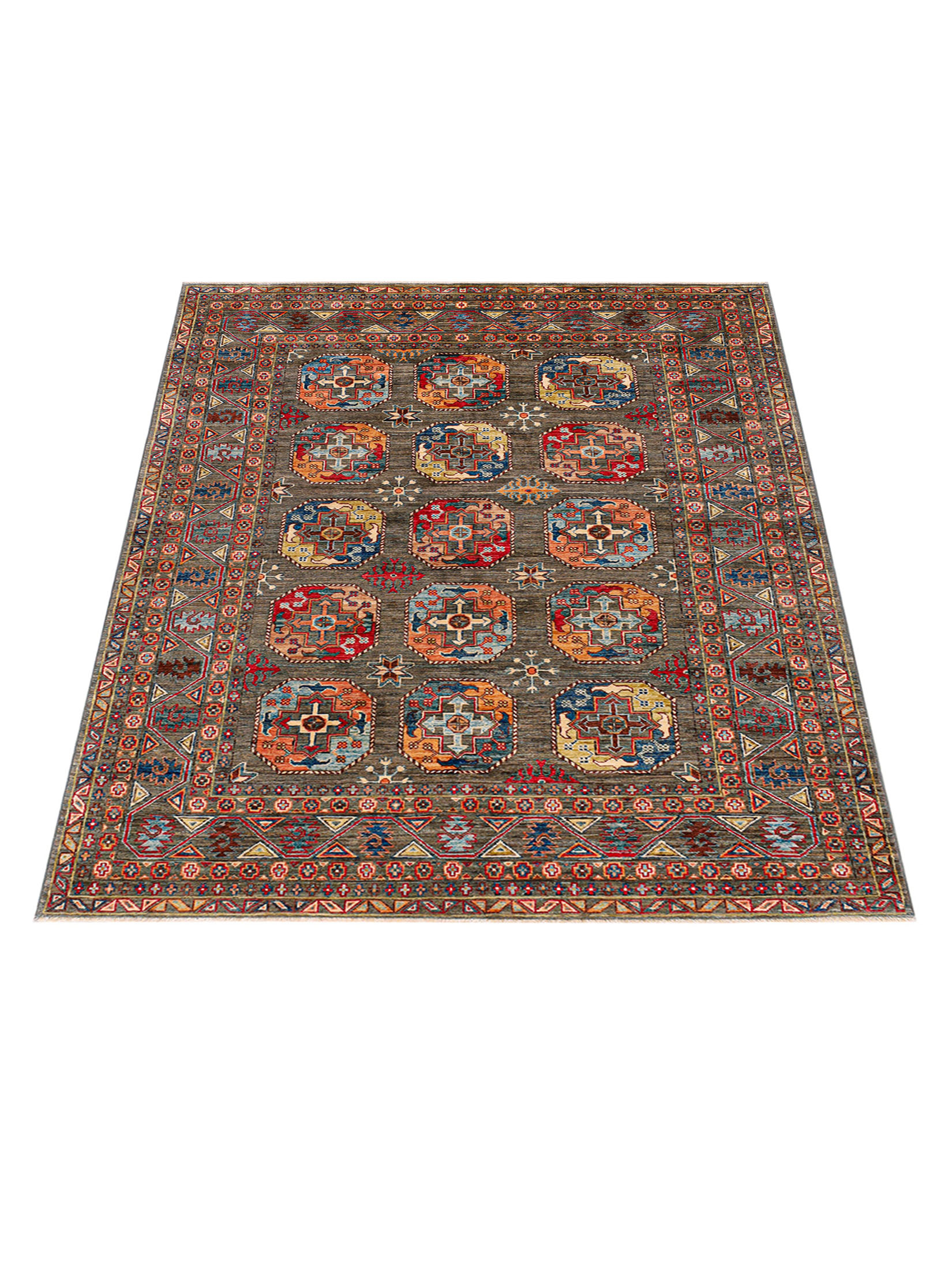 Buchara Ghazni ca. 217 x 153 cm, Unikat / Einzelstück