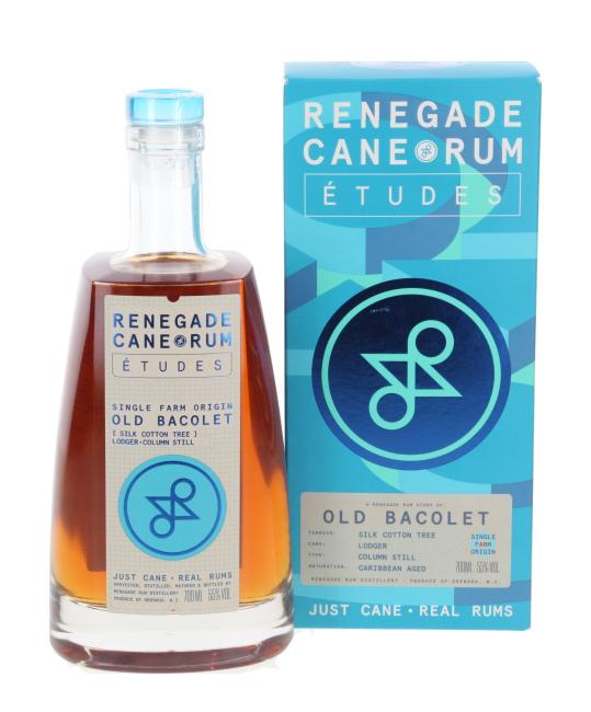Renegade Études Old Bacolet Rum 0,7 l·55 % vol