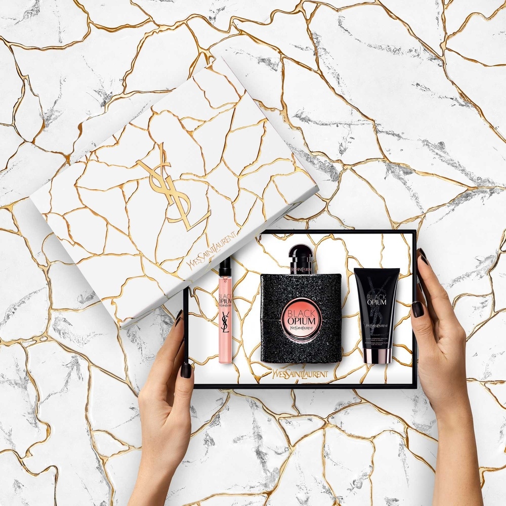 Yves Saint Laurent Black Opium Coffret Cadeau Parfum Femme