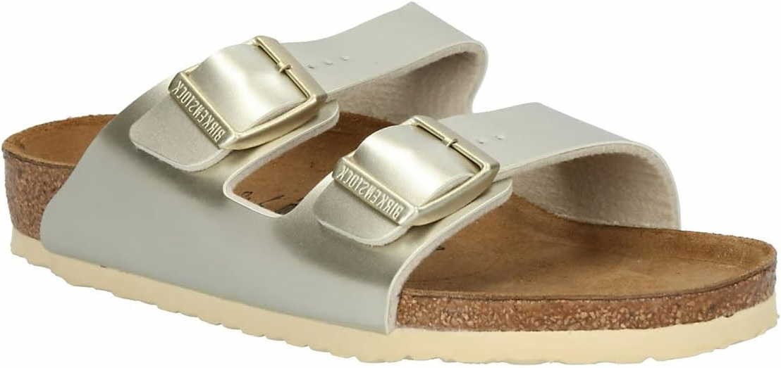 BIRKENSTOCK Mädchen Sandalen silber