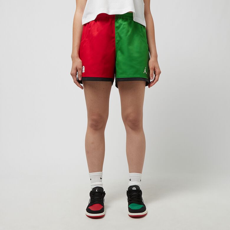 NIKE Air Jordan Wmns Quai 54 Woven Shorts classic green/university red/black