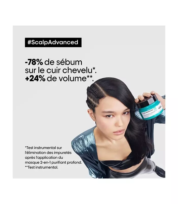SHAMPOING ET MASQUE 2-EN-1 Scalp Advanced