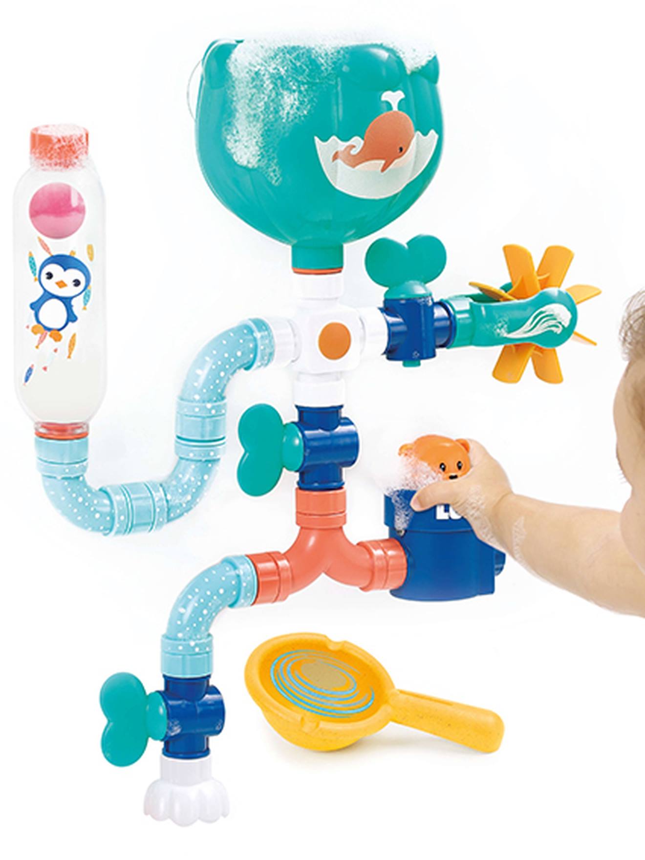 Ludi Baby Badewannen-Wasserbahn LUDI - blau