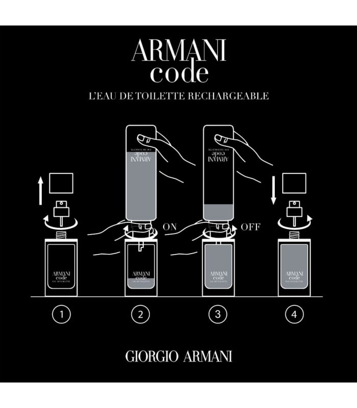 Giorgio Armani-ARMANI CODE-Eau de toilette rechargeable