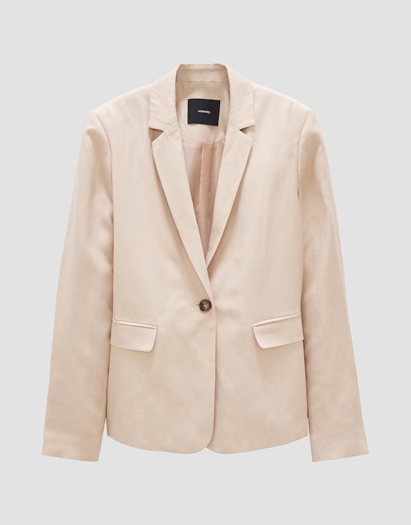 Leinen Blazer Naurelia