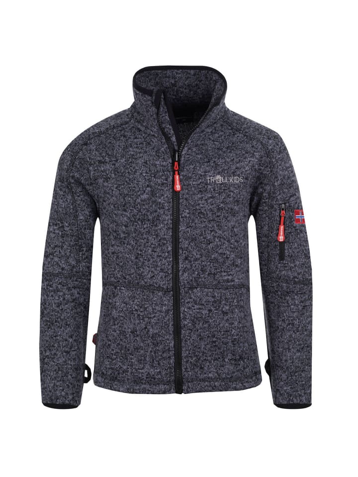 Trollkids Fleecejacke Jondalen in anthracite günstig kaufen
