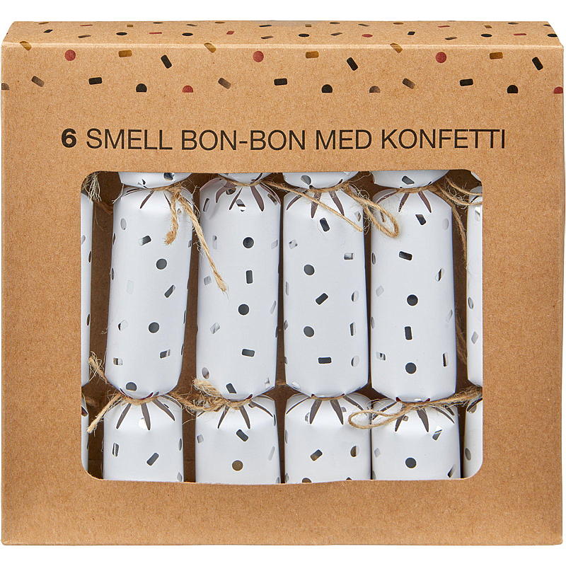 Giform Smellbonbon m/konfetti 6 stk