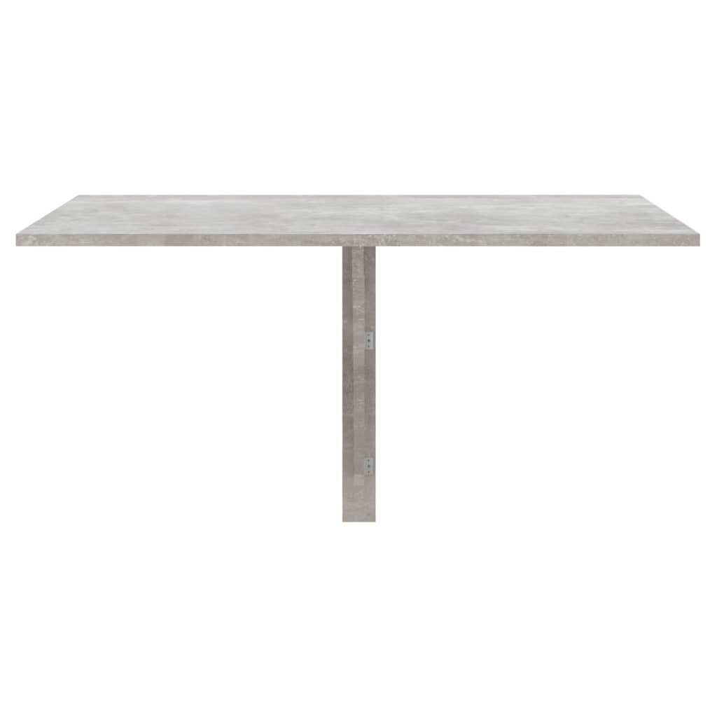 vidaXL Klapptisch Wand-Klapptisch Betongrau 100x60x56 cm Holzwerkstoff (1-St)