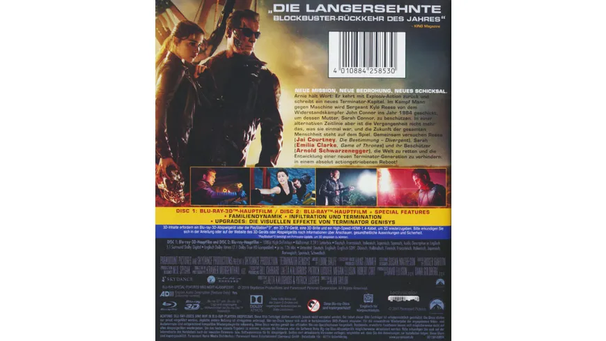 Terminator 5 - Genisys  (+ Blu-ray)