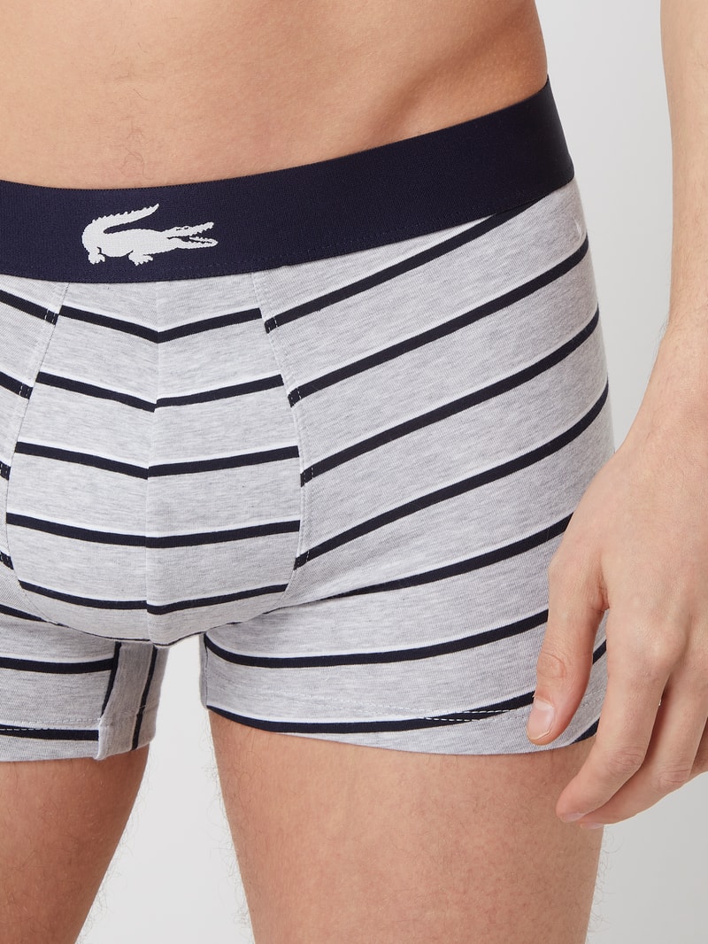 Trunks mit Label-Detail im 3er-Pack in marineblau