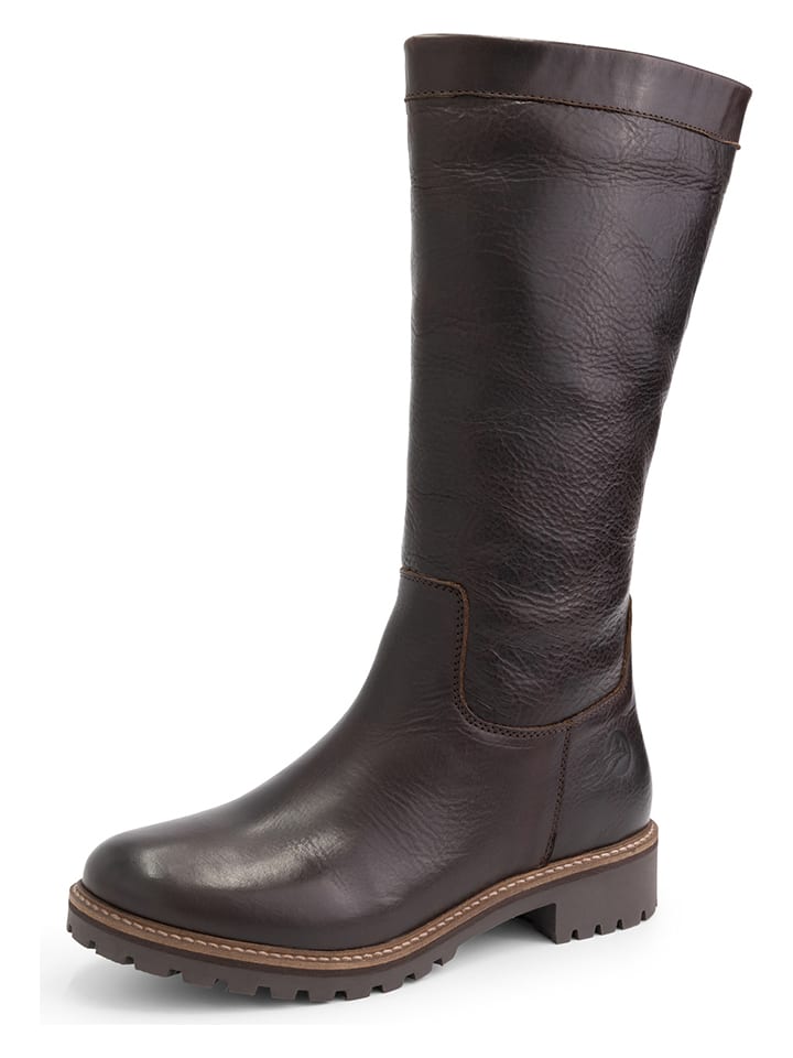 TRAVELIN' Leder-Stiefel 