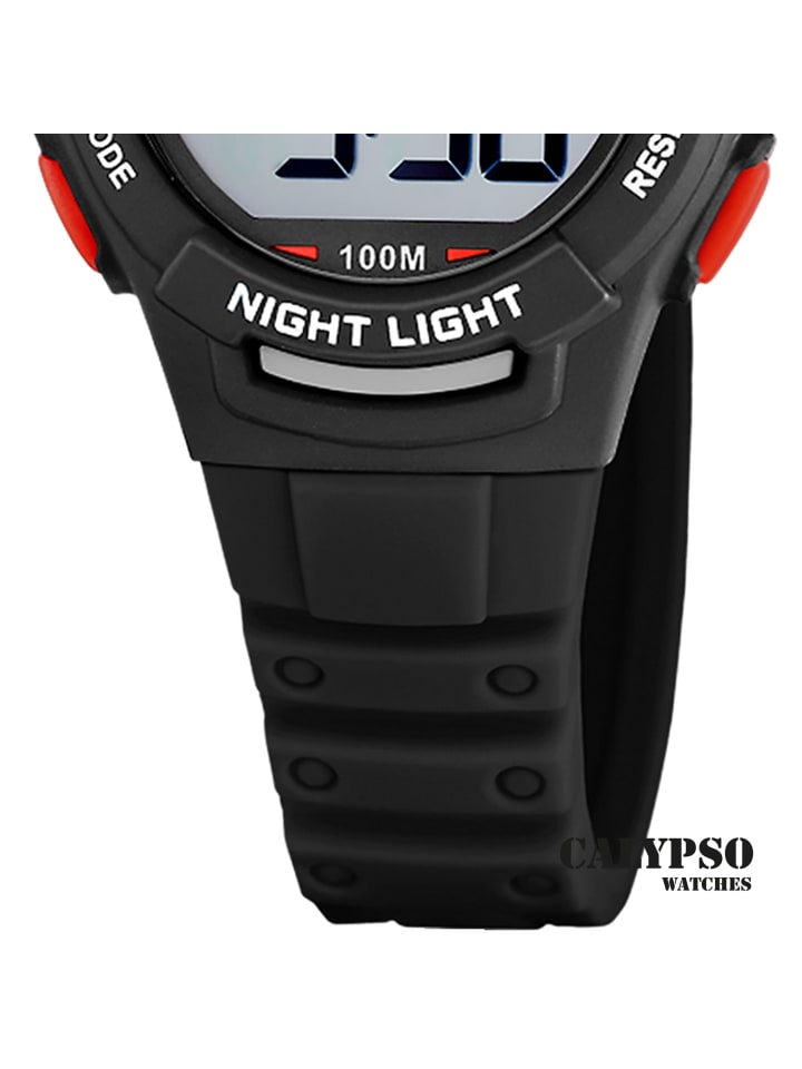 Calypso Digital-Armbanduhr Calypso Junior schwarz günstig kaufen onesize