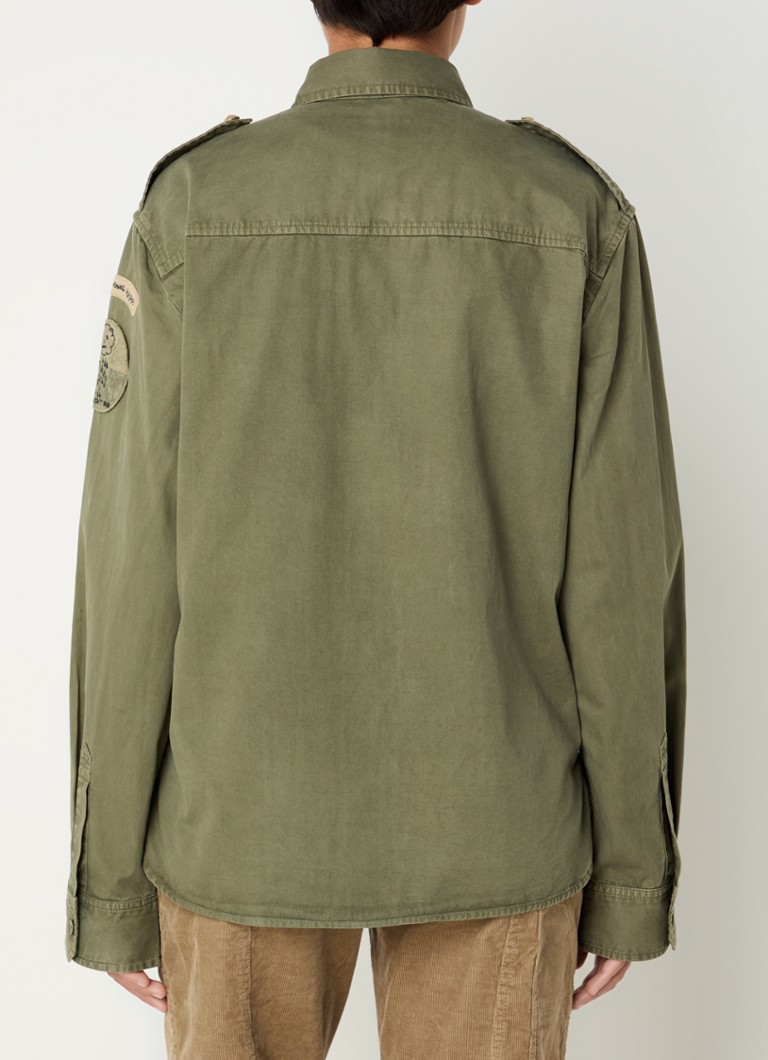 Zadig&Voltaire Taskal blouse with embroidery and breast pockets