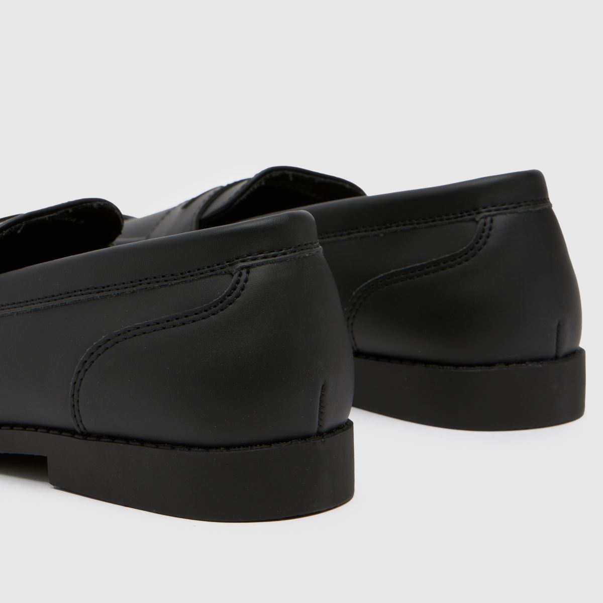 Schuh svarta blixtloafers Pojkar Barnskor