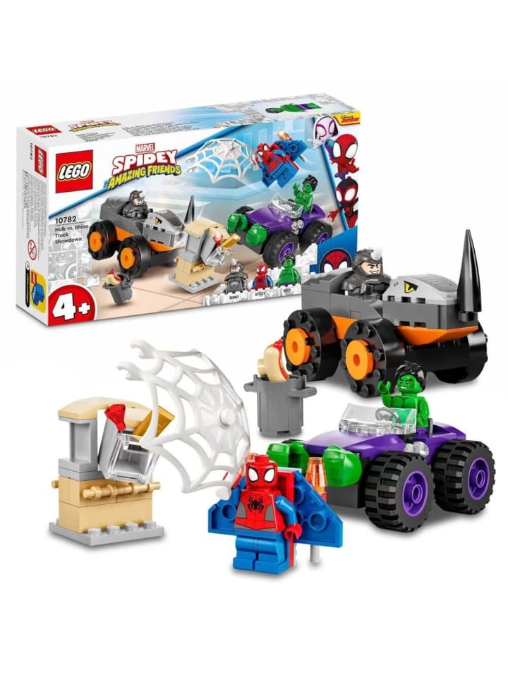 LEGO LEGO® 4  10782 Hulks und Rhinos Truck-Duell in Mehrfarbig ab 4 Jahre günstig kaufen onesize
