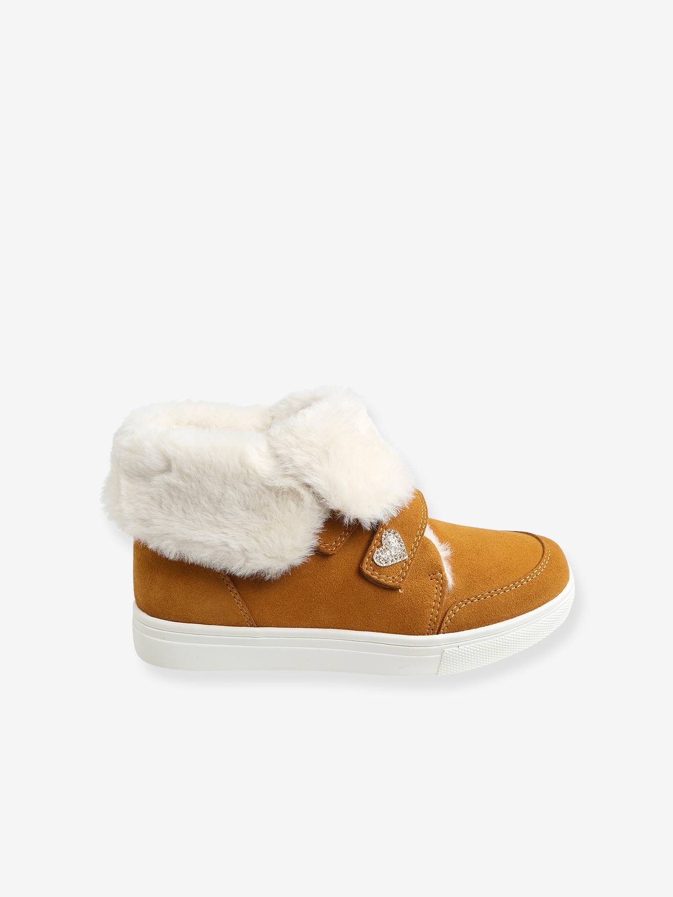 Vertbaudet Mädchen Winterboots, variabel tragbar - camelfarben